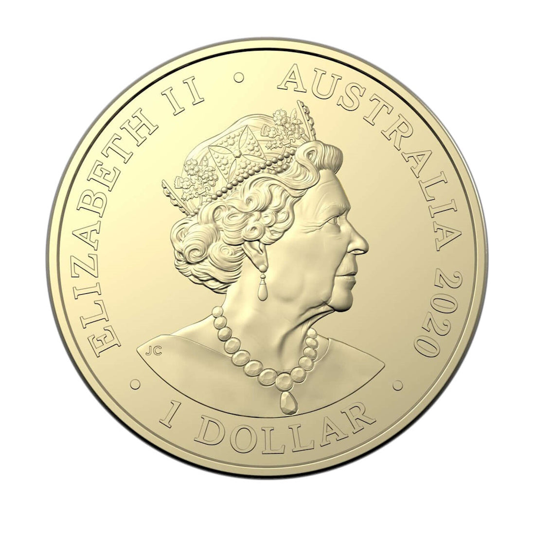 2020 Australian Paralympic Team - Ambassador Chris Bond $1 Coloured Coin on Card