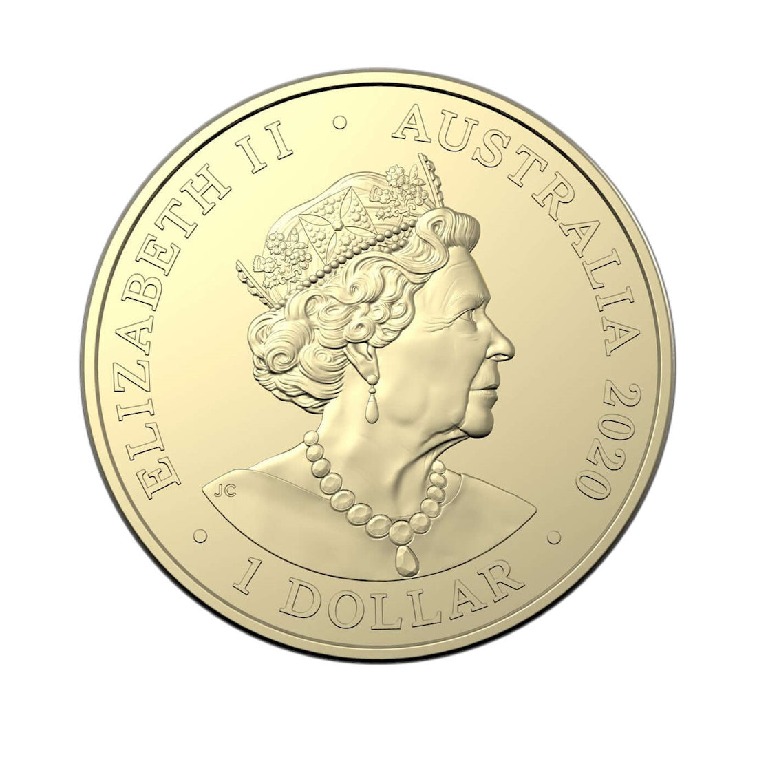 2020 Australian Olympic Team - Ambassador Taliqua Clancy $1 Coloured Coin on Card