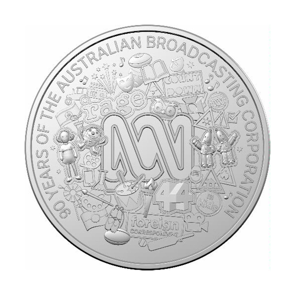 2022 20c CuNi Uncirculated Coin – 90th Anniversary of ABC