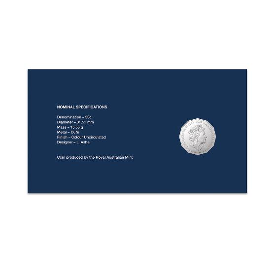 2023 60th Anniversary of the Bathurst Great Race 50c PNC