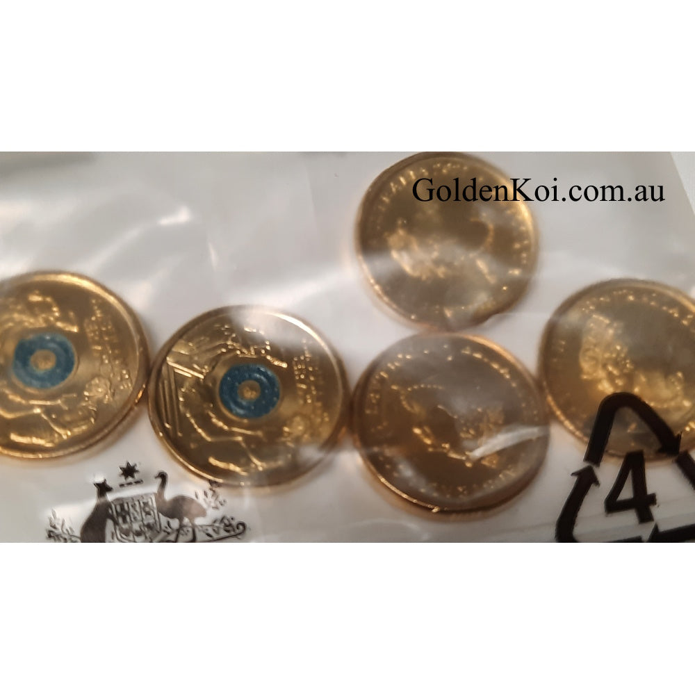 2021 Ambulance Remembrance Coloured $2 5 Coins Ram Bag Sachet
