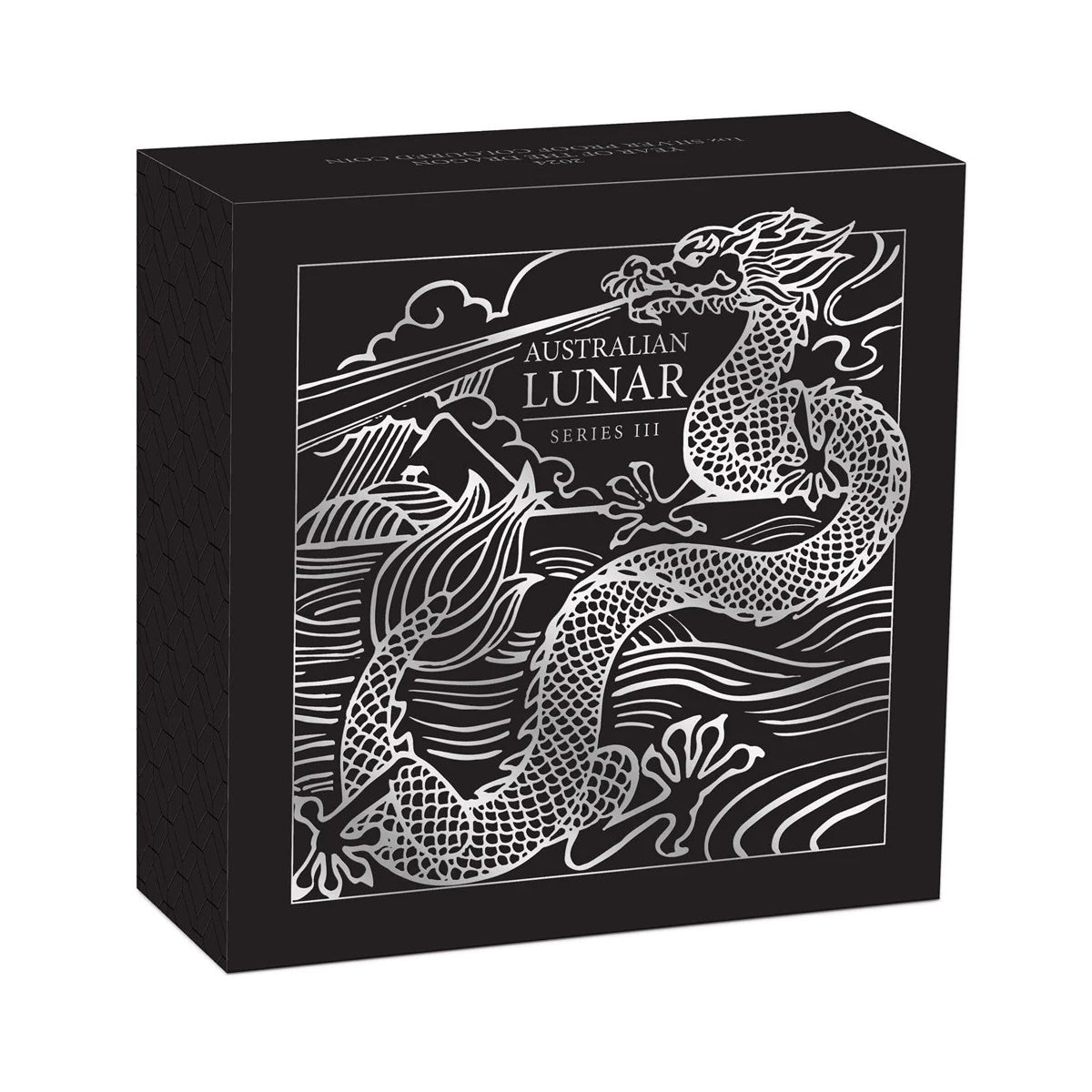 2024 Australian Lunar Series III Year of the Dragon 1/2 oz Silver Coloured Coin
