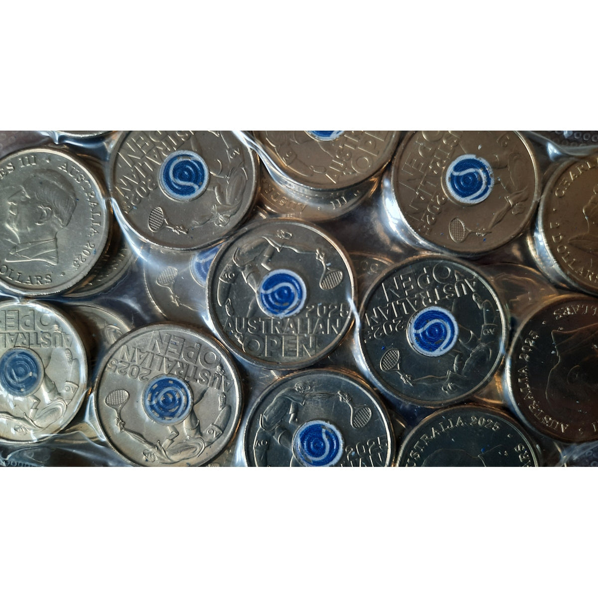 2025 Men’s Australian Open $2 Uncirculated Coin in Bag