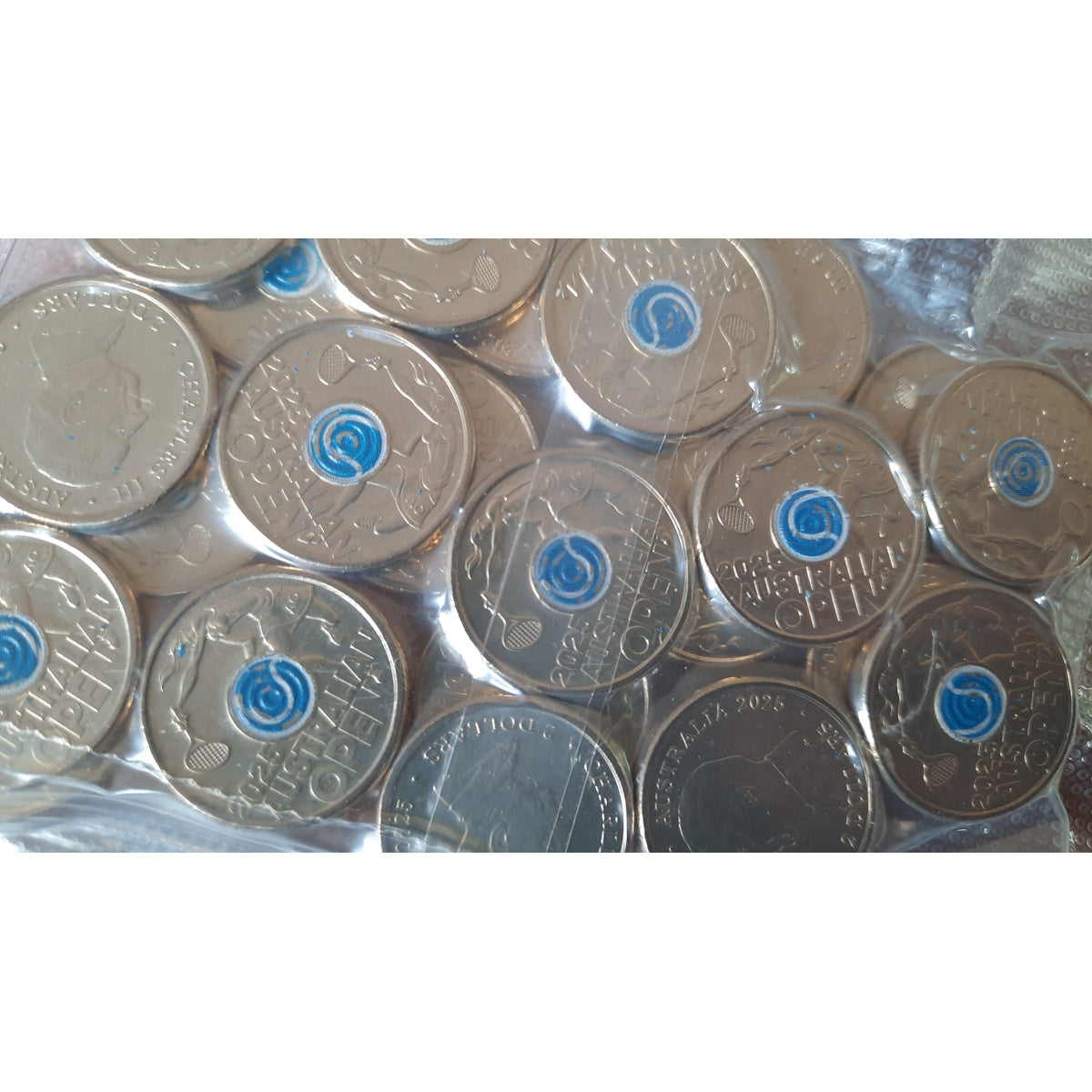 2025 Women’s Australian Open $2 Uncirculated Coin in Bag