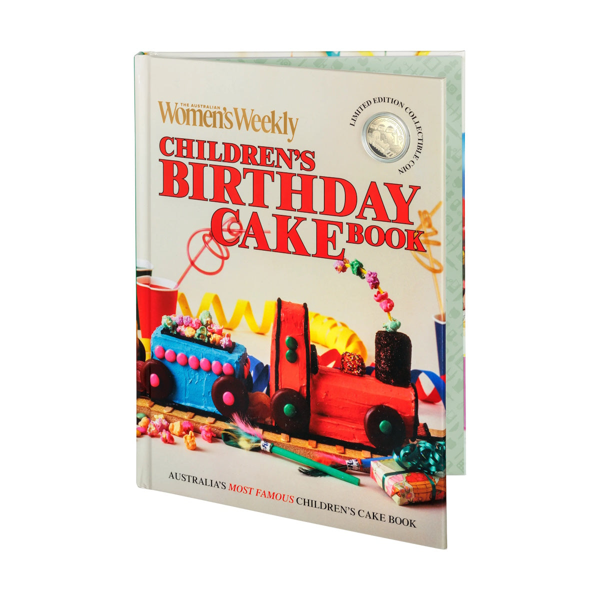2025 Australia Women's Weekly Birthday Cake $1 Choo Choo Train Proof Coin Book