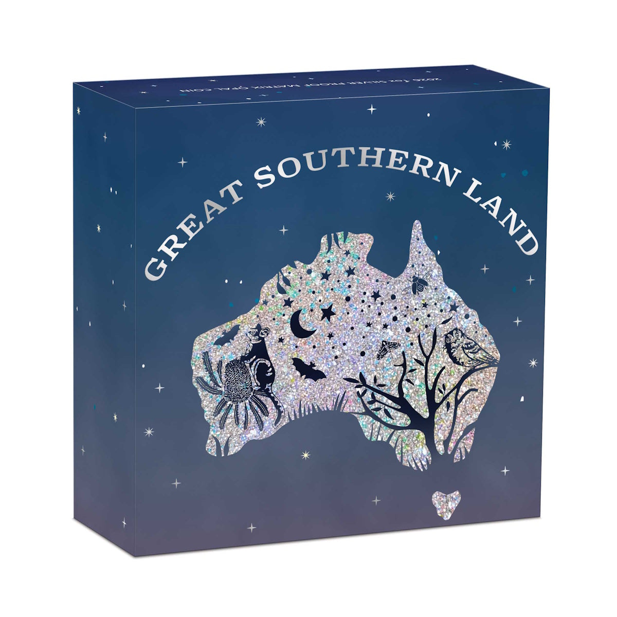 2026 Great Southern Land 1oz Silver Proof Matrix Opal Coin