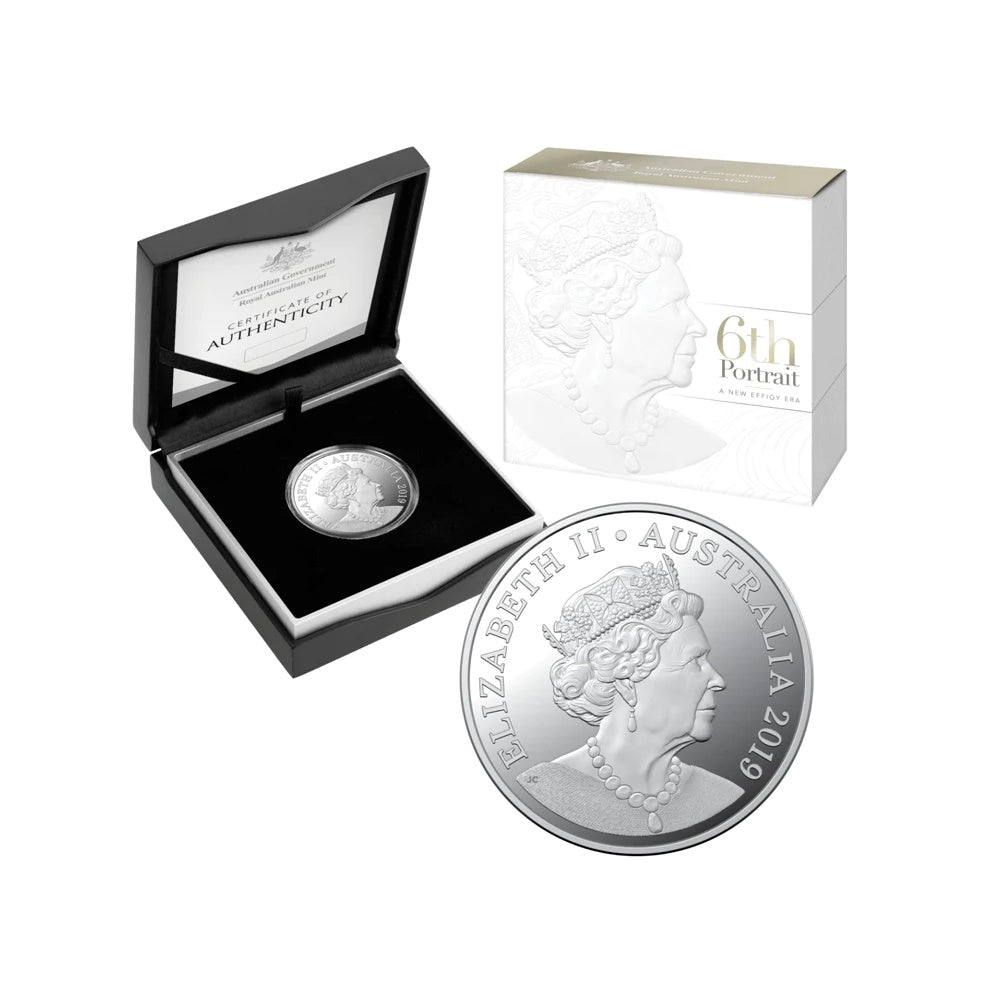 2019 6th Portrait A New Effigy Era Double Head Dollar Silver Proof