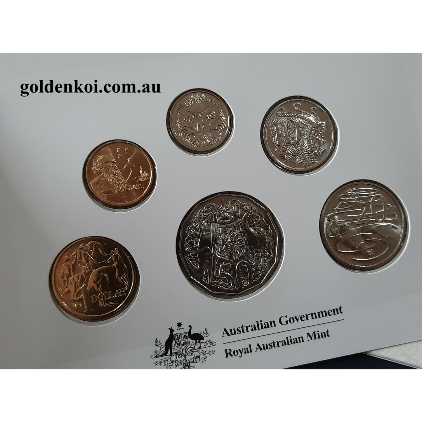 2019 Effigies Over Time Uncirculated 6 Coin Set