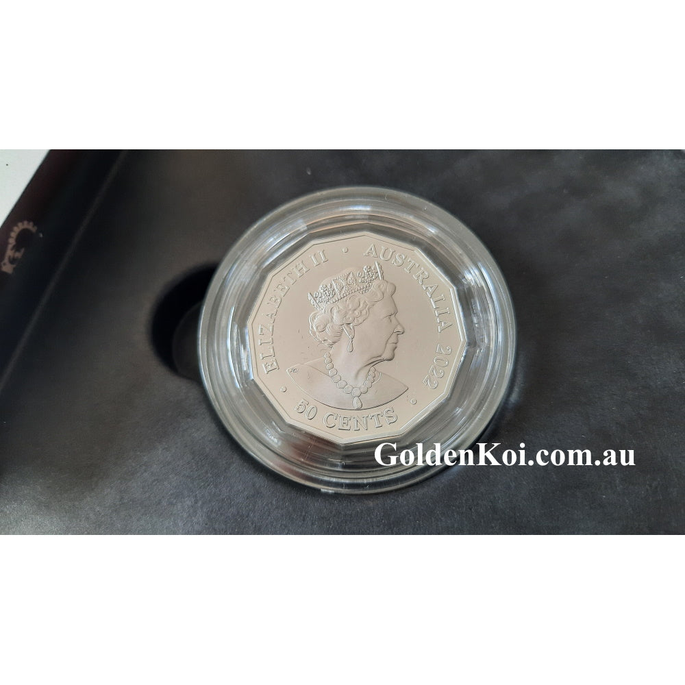 2022 Queen Elizabeth II Platinum Jubilee 50c Silver Proof Coin