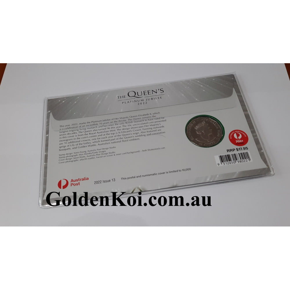 2022 Queen Elizabeth II Platinum Jubilee 50C