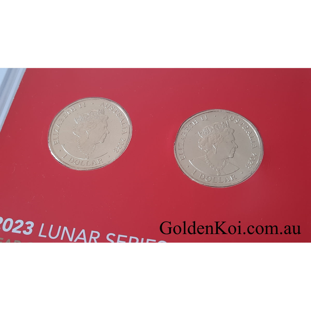 2023 Lunar Year of the Rabbit - $1 Uncirculated 2 coin set