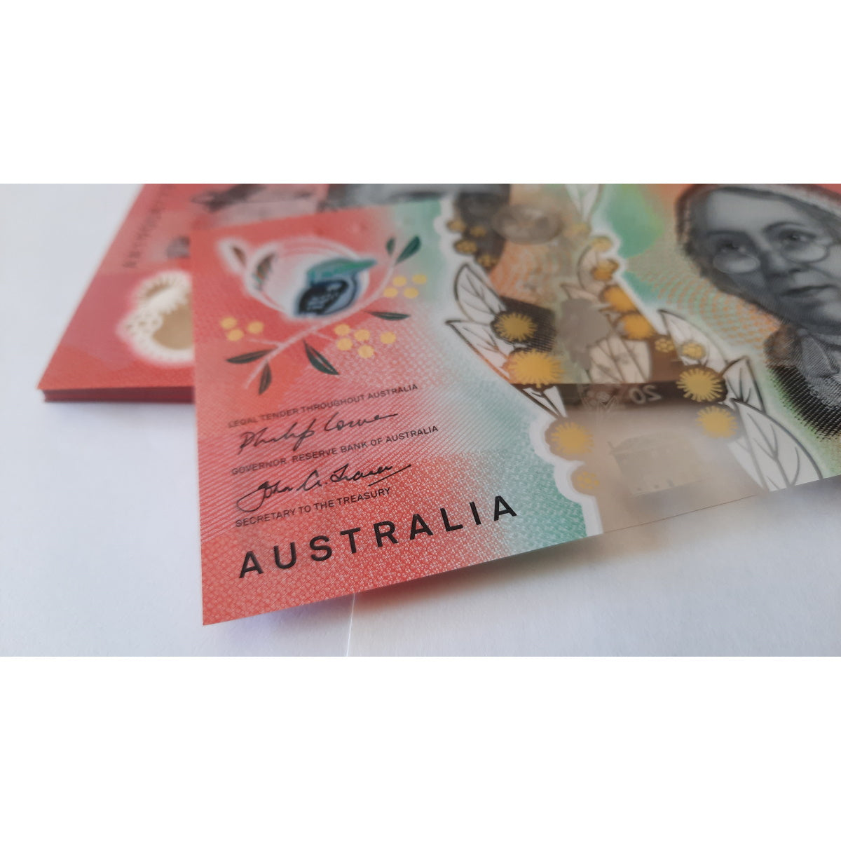 2019 $20 Lowe/Fraser Bank Note First Prefix AA19 UNC