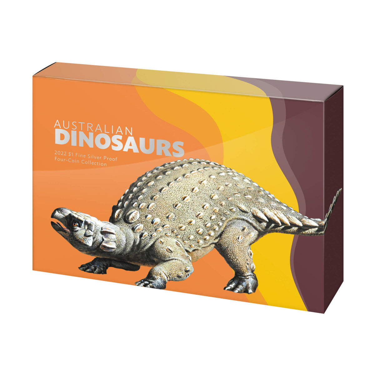 2022 Australian Dinosaurs $1 Silver Proof Four Coin Collection