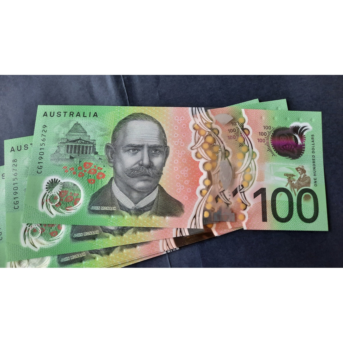 2019 $100 Lowe/Gaetjens Bank Note General Prefix UNC