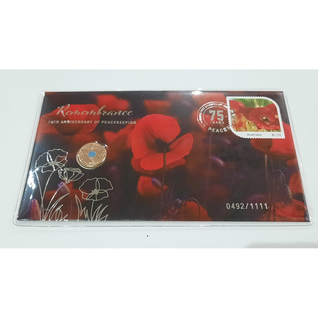 2022 AusPost Impressions Peacekeeping Remembrance Day Limited-Edition PNC