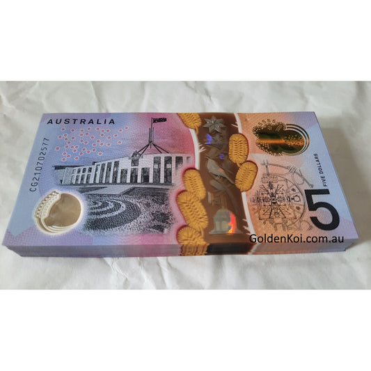 2021 Australian Lowe/Kennedy $5 Banknote