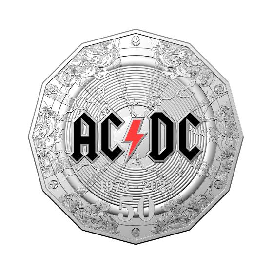 2023 AC/DC 50th Anniversary 50c PNC – GoldenKoi