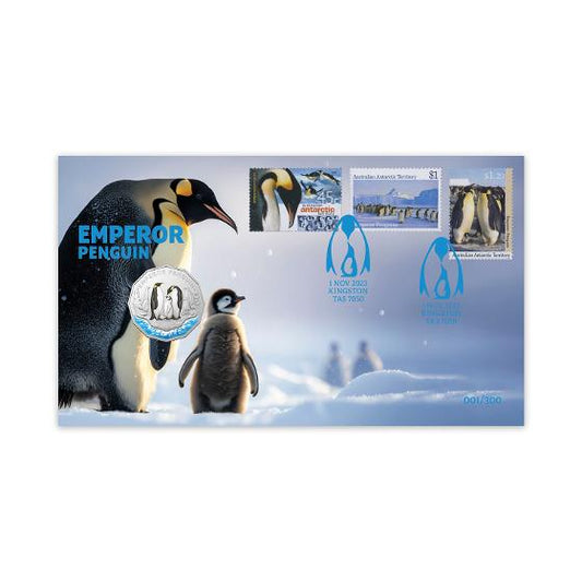 2023 Emperor Penguin Limited-Edition Postal Numismatic Cover