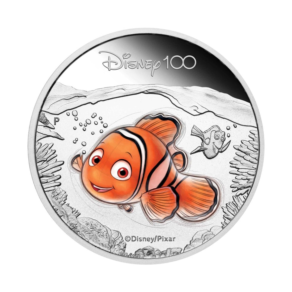 2023 Disney 100th Anniversary - Nemo 1/2oz Silver Proof Coloured Coin