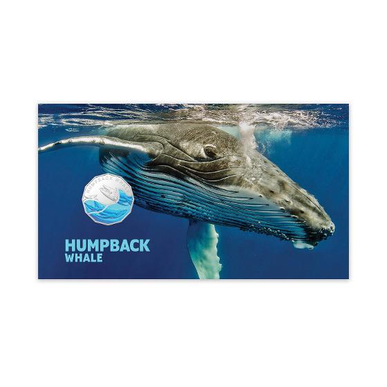 2023 Humpback Whale Limited-Edition Impression Postal Numismatic Cover