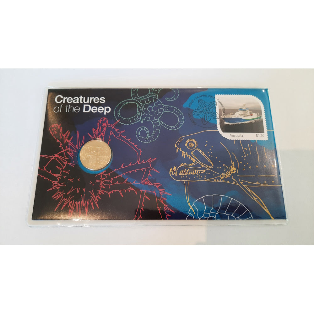 2023 Creatures of the Deep Postal Numismatic Cover PNC