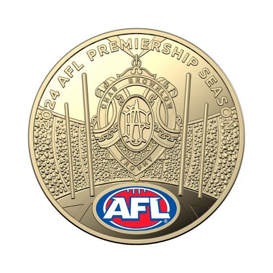 2024 AFL & AFLW Folder and Coin Tube Collection Set