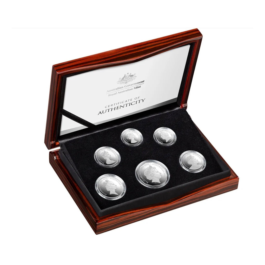 2024 Change Of Monarch Six-Coin Fine Silver Proof Year Set