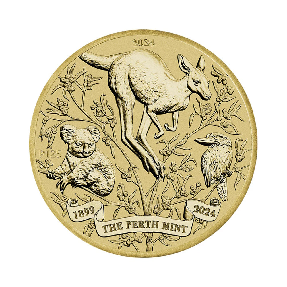 2024 The Perth Mint 125th Anniversary Postal Numismatic Cover