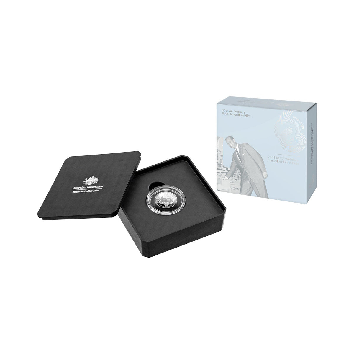 2025 60th Anniversary of the Mint $1 C Mintmark Silver Proof Coin