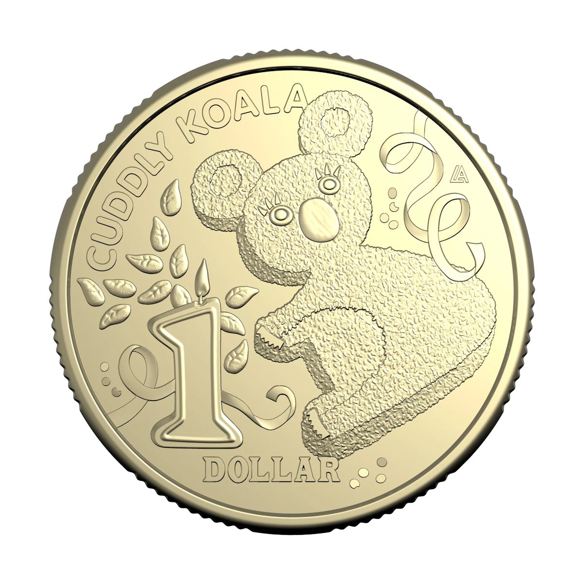 2025 Australia Women's Weekly Birthday Cake $1 Ten-Coin Collection Tube and Folder plus $2 Coloured Coin