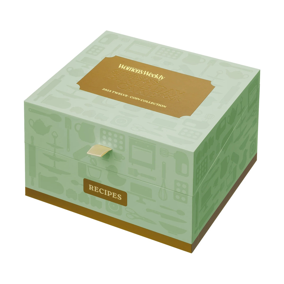 2025 Australia Women's Weekly Children's Birthday Cake Twelve-Coin Premium Recipe Box Collection