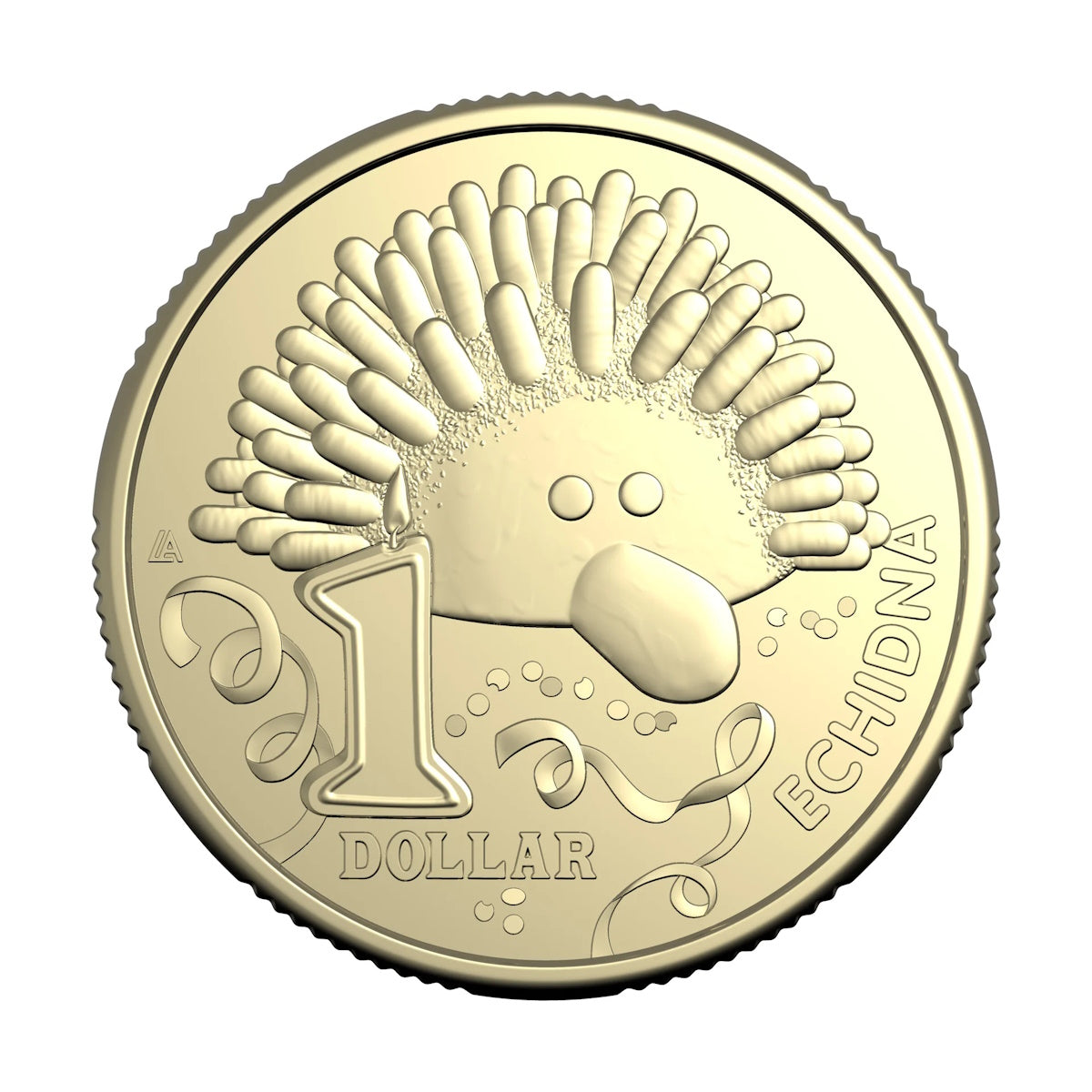 2025 Australia Women's Weekly Birthday Cake $1 Ten-Coin Collection Tube and Folder plus $2 Coloured Coin