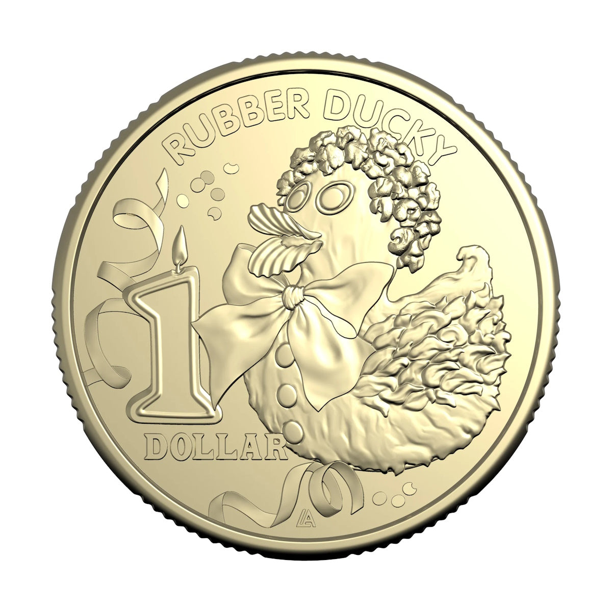 2025 Australia Women's Weekly Birthday Cake $1 Ten-Coin Collection Tube and Folder plus $2 Coloured Coin