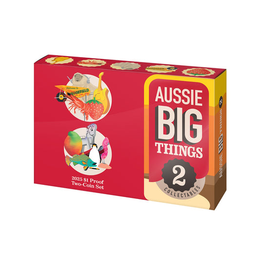 2025 Aussie Big Things 2 - Two-Coin Proof Set