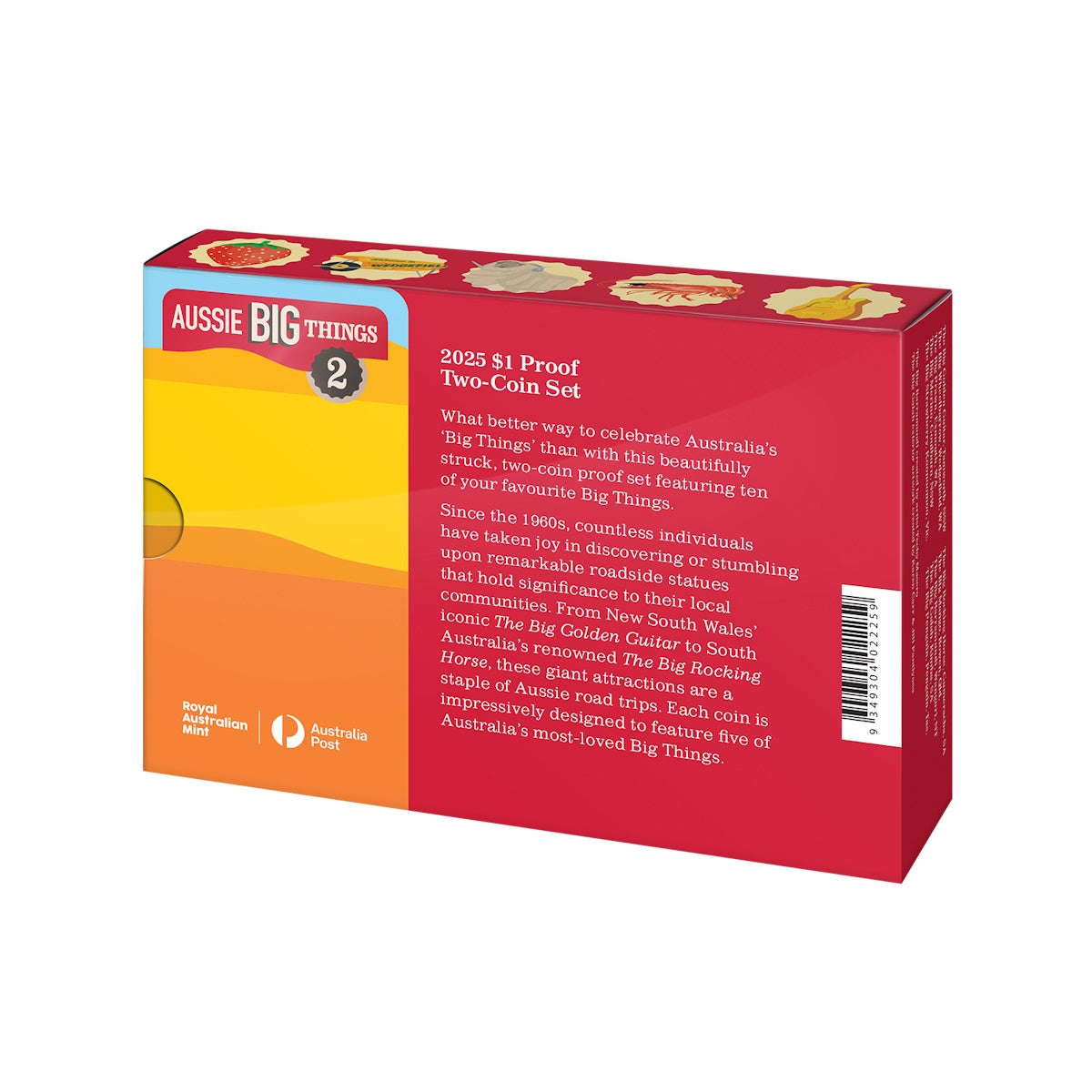 2025 Aussie Big Things 2 - Two-Coin Proof Set