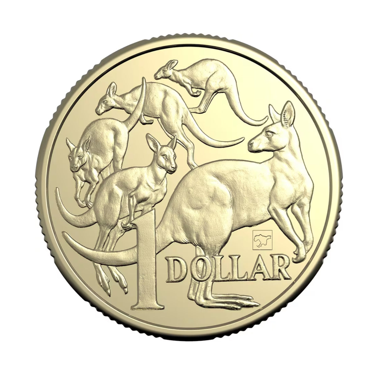 2025 Australia ANDA Melbourne Money Expo $1 ANDA 30th Anniversary Map of Melbourne Privymark Uncirculated Coin