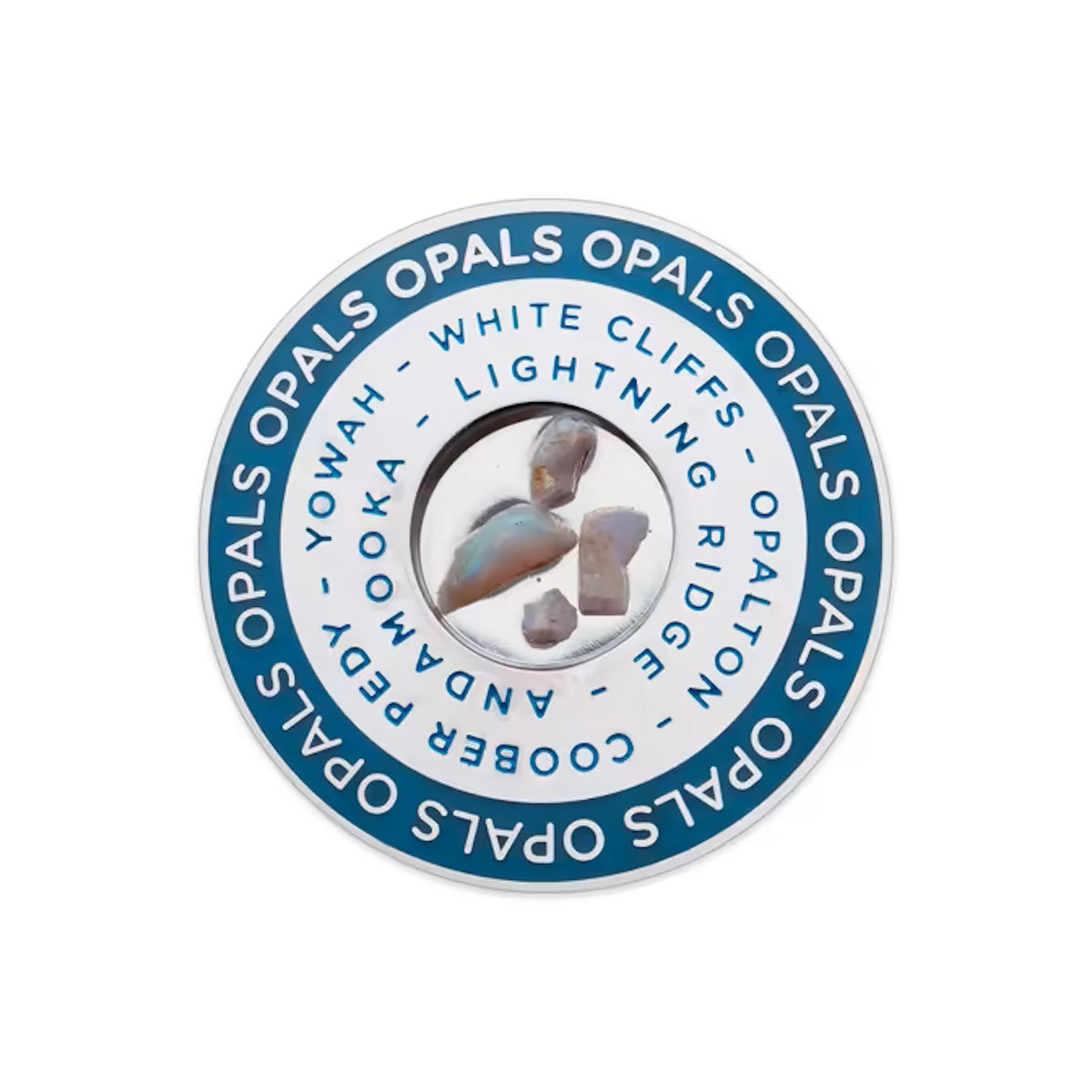 2025 Australia Post Opals Medallion Cover