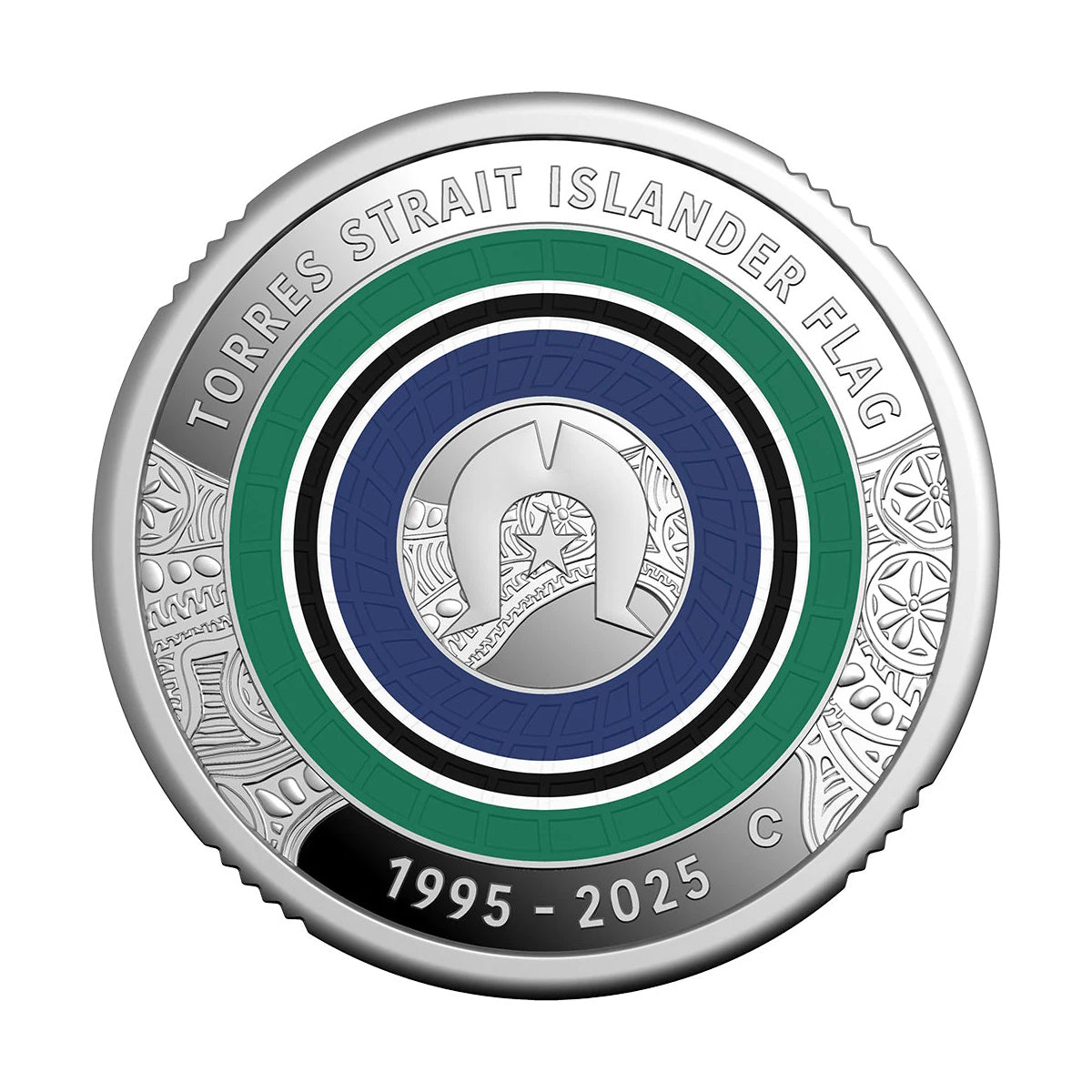 2025 $2 30th Anniversary of the Torres Strait Island Flag Silver Proof Coin