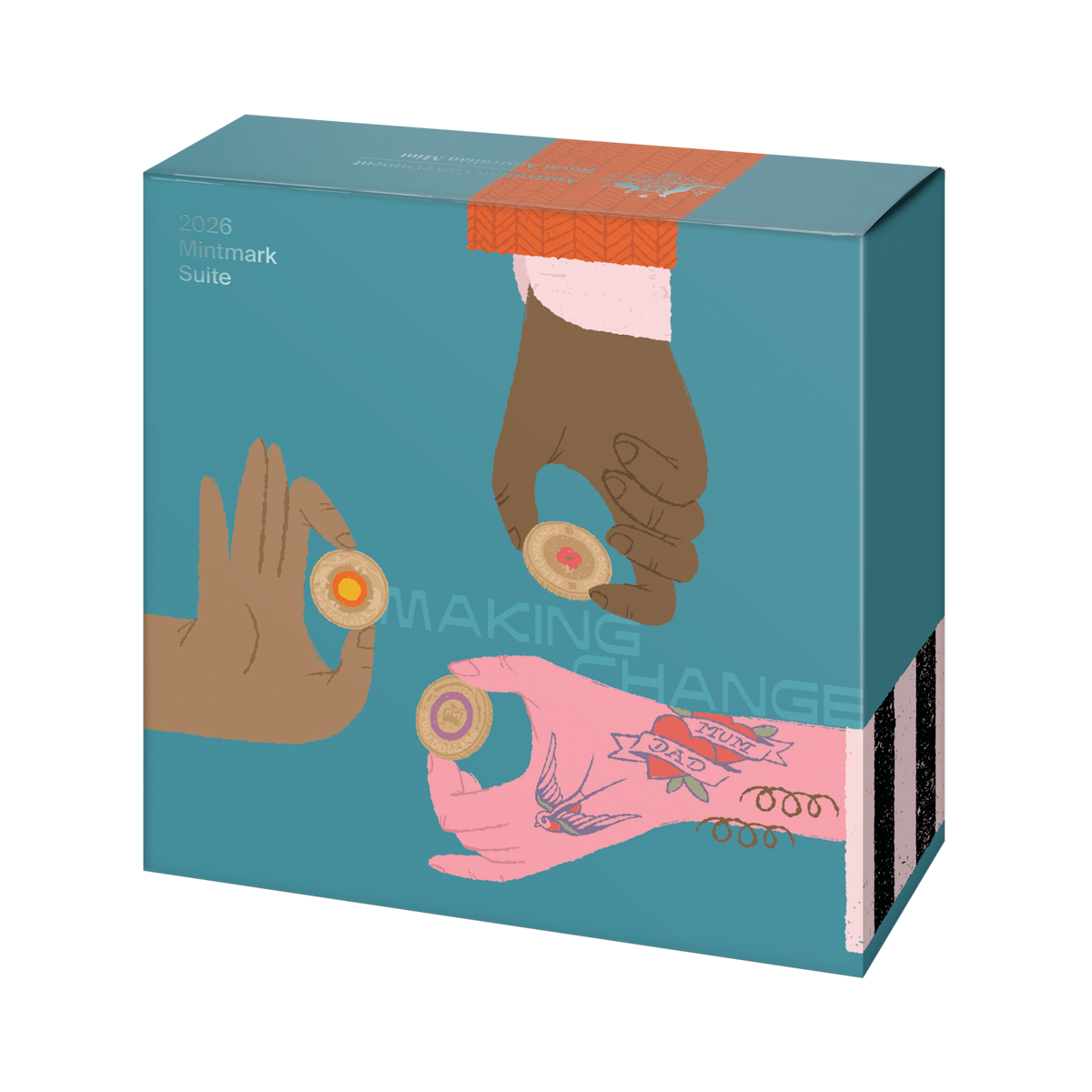 2026 60th Anniversary of Decimal Currency $1 C Mintmark Fine Silver Proof Coin