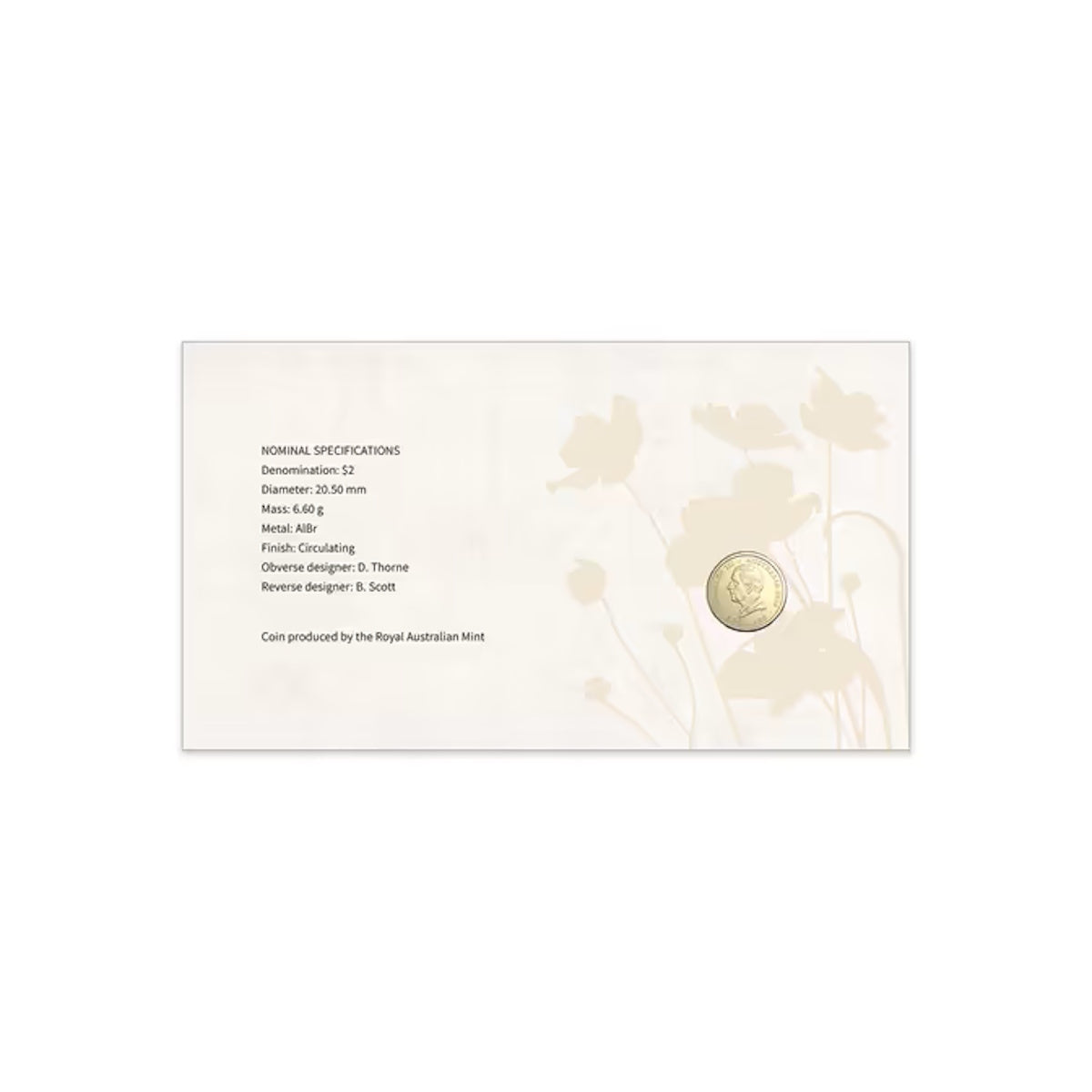 2026 ANZAC Day Lest We Forget Dawn of Service Postal Numismatic Cover (PNC)