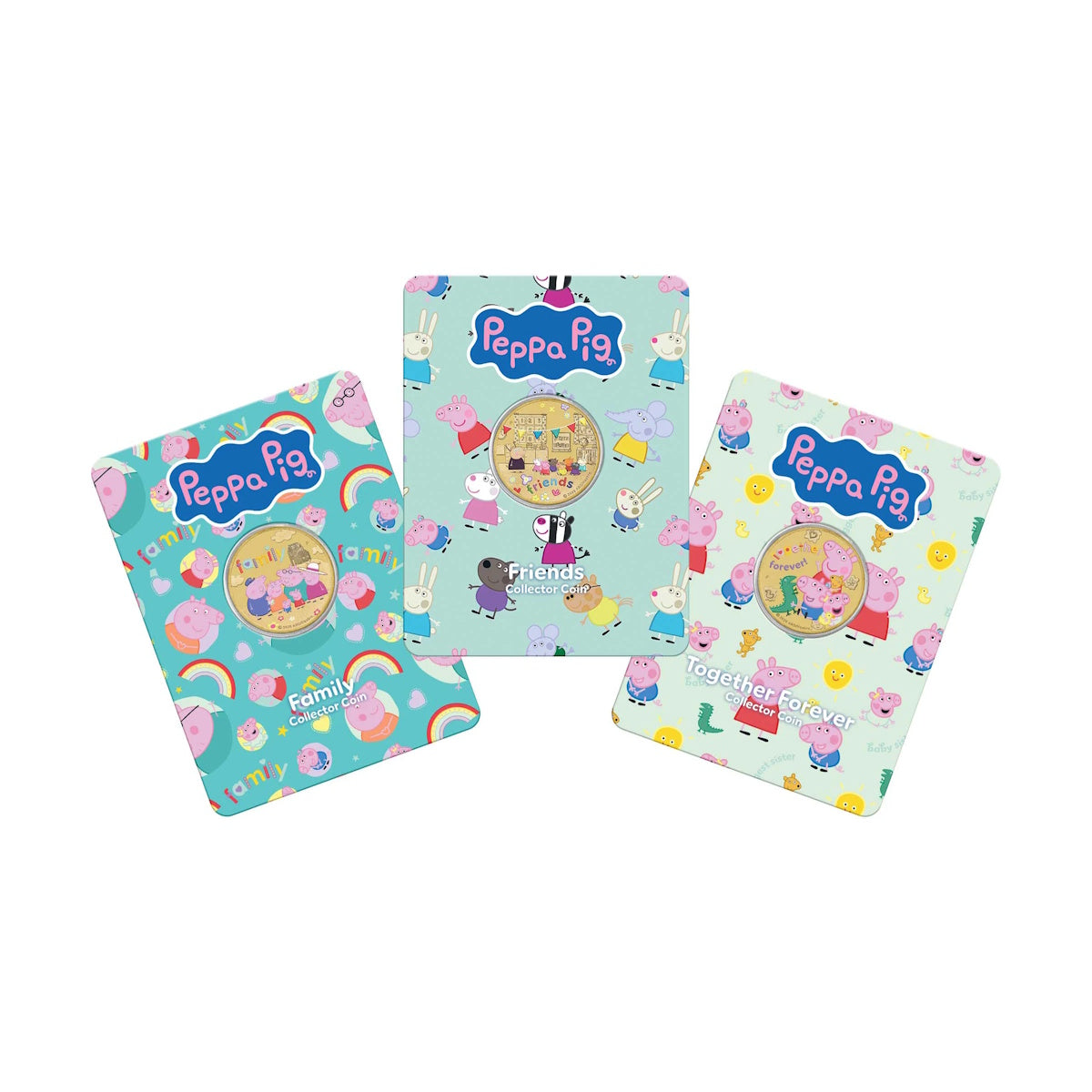 2026 Peppa Pig Three-Coin Collection