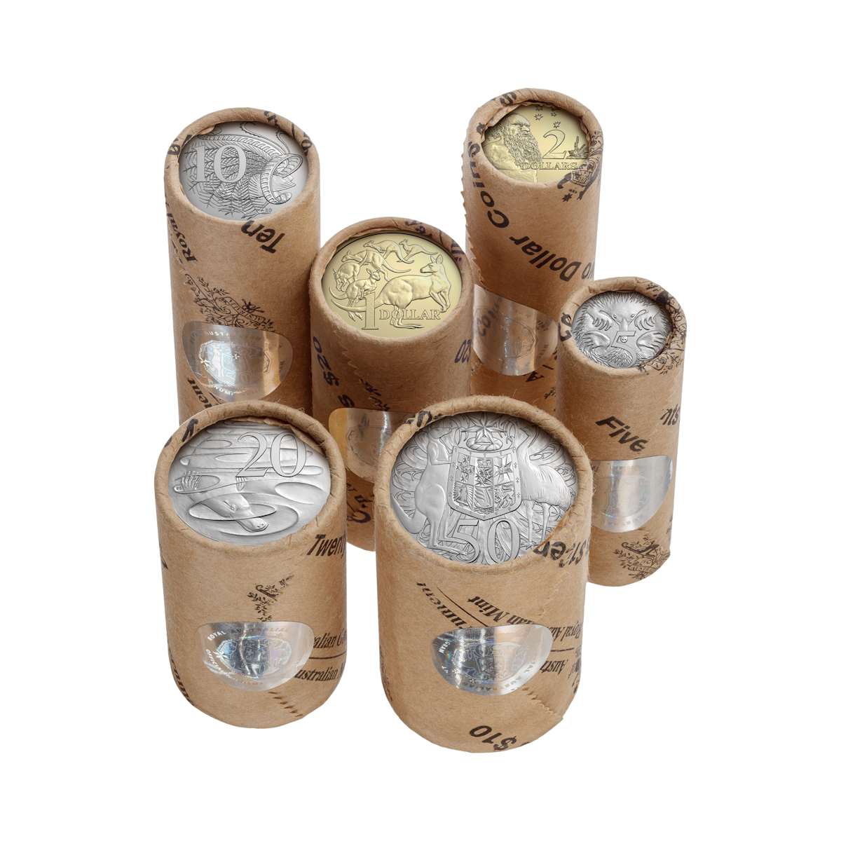 2026 Premium Ram Rolled Coin Set - With 6th Kangaroo