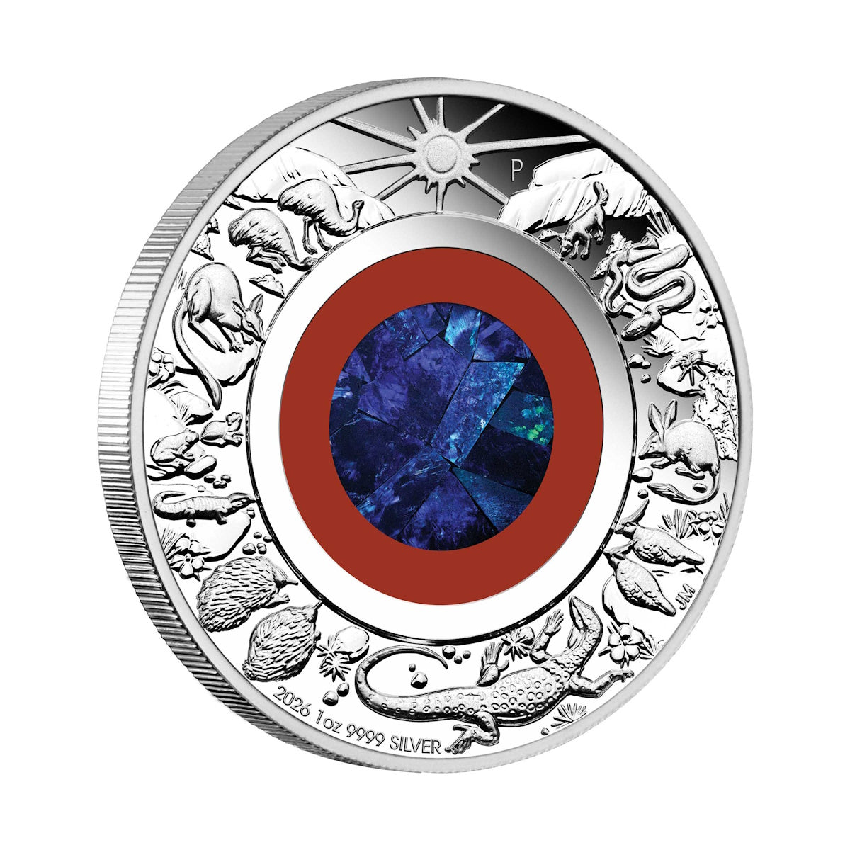 2026 Wonders of Australia - The Outback 1oz Silver Proof Opal Coin