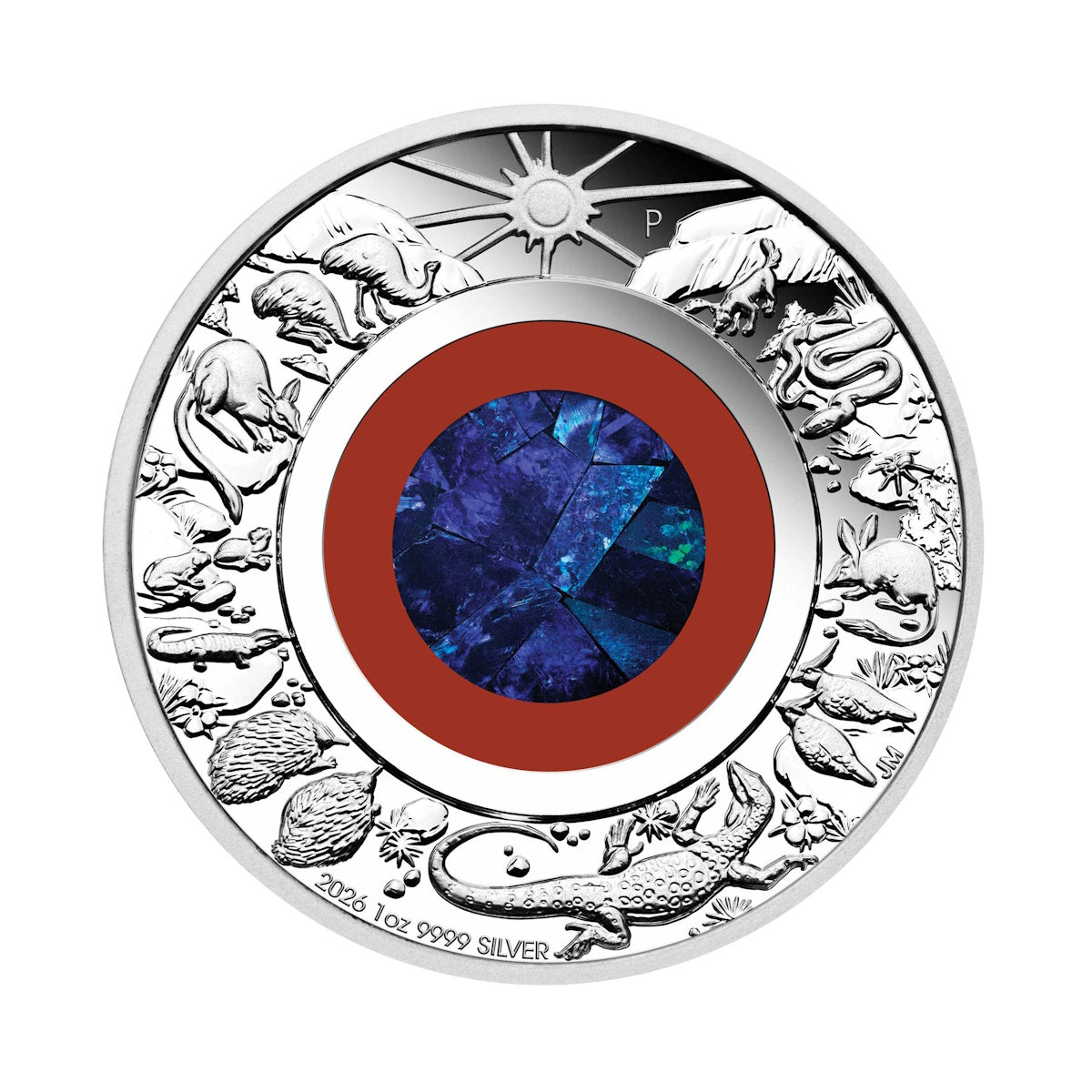 2026 Wonders of Australia - The Outback 1oz Silver Proof Opal Coin