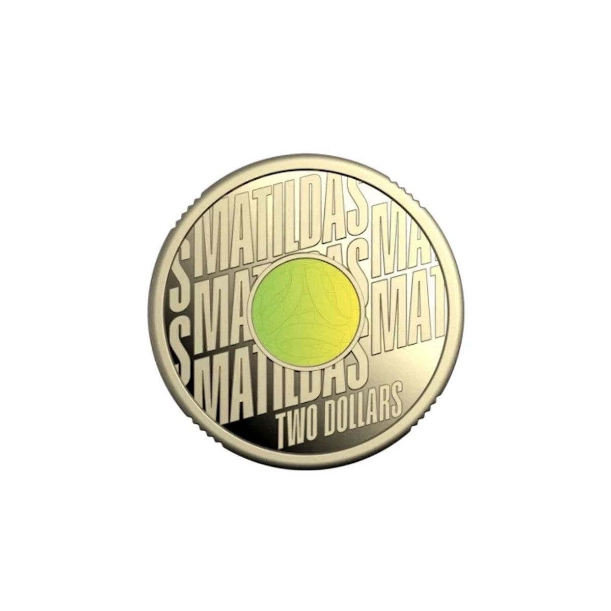 2026 $2 Coloured Proof Coin - Matildas