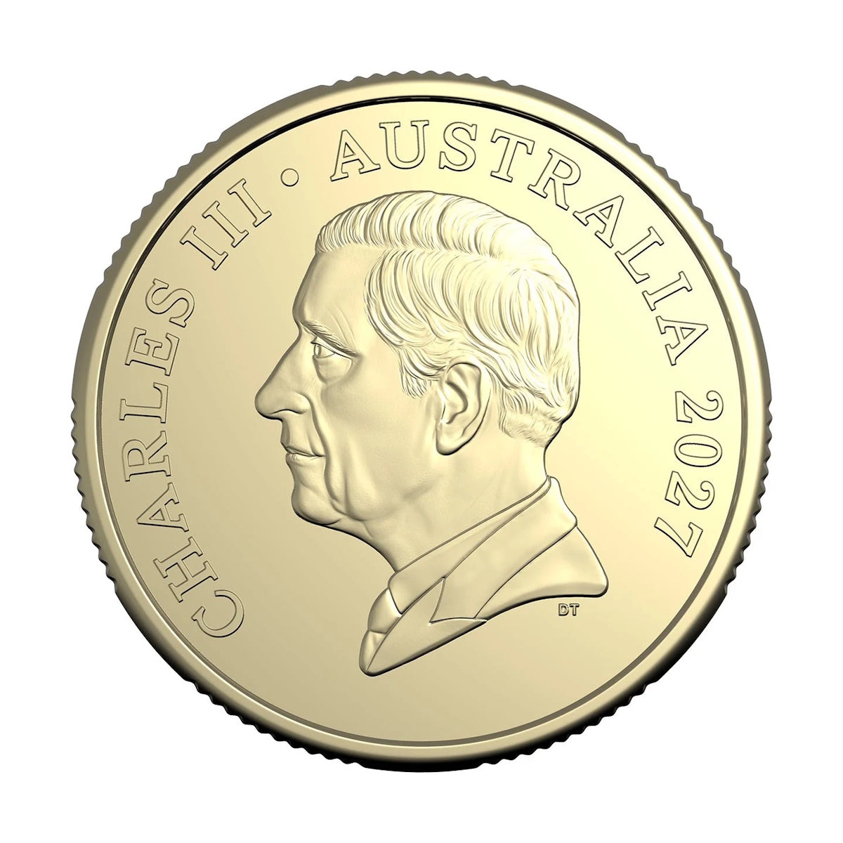 2027 $1 Bluey Cricket Coloured Uncirculated Coin