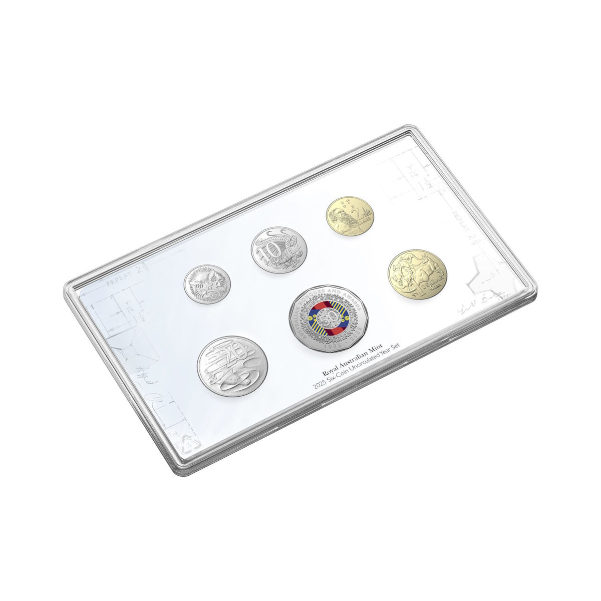 2025 Australian Honours and Awards System - Uncirculated Year Set