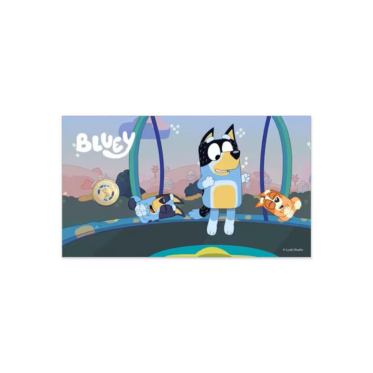 2026 Bluey - For Real Life Postal Numismatic Cover (PNC)