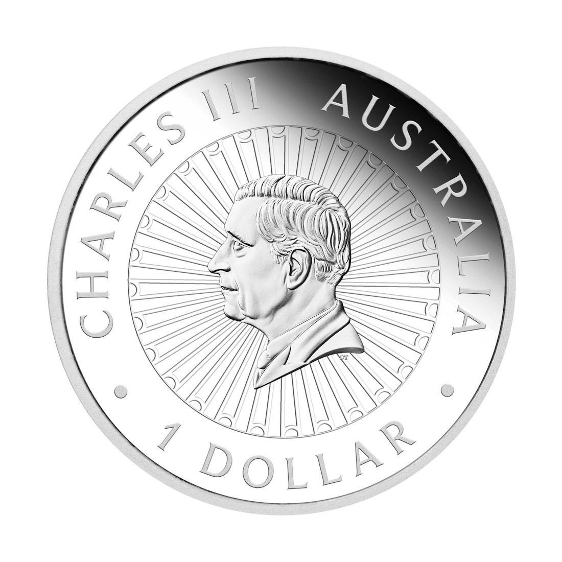 2024 Great Southern Land 1oz Silver Proof Chrysoprase Coin