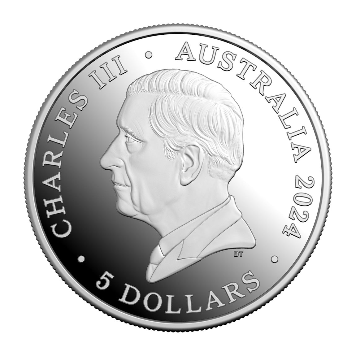 2024 Australian Paralympic Team $5 Selectively Gold-Plated Proof Coin